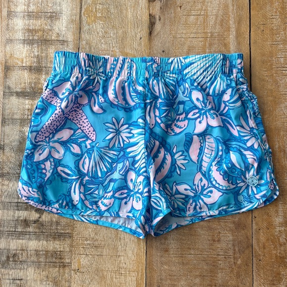 Lilly Pulitzer Other - Lilly Pulitzer Girls Floral Shorts M(6/7)